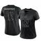 Women's Luke McCaffrey Washington Commanders Reflective Jersey - Limited Black