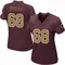 Women's Max Pircher Washington Commanders Burgundy Alternate Jersey - Game