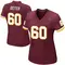 Women's Michael Deiter Washington Commanders Burgundy Team Color Jersey - Game