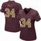 Women's Michael Wiley Washington Commanders Burgundy Alternate Jersey - Game