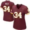 Women's Michael Wiley Washington Commanders Burgundy Team Color Jersey - Game