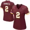 Women's Mike Sainristil Washington Commanders Burgundy Team Color Jersey - Game