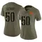 Women's Nate Gerry Washington Commanders 2022 Salute To Service Jersey - Limited Olive