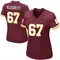 Women's Nick Allegretti Washington Commanders Burgundy Team Color Jersey - Game