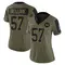 Women's Nick Bellore Washington Commanders 2021 Salute To Service Jersey - Limited Olive