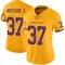 Women's Nick Whiteside II Washington Commanders Color Rush Jersey - Limited Gold