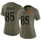 Women's Noah Brown Washington Commanders 2022 Salute To Service Jersey - Limited Olive