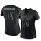 Women's Olamide Zaccheaus Washington Commanders Reflective Jersey - Limited Black