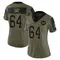 Women's Sheldon Day Washington Commanders 2021 Salute To Service Jersey - Limited Olive