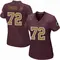 Women's Viliami Fehoko Jr. Washington Commanders Burgundy Alternate Jersey - Game