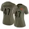 Women's Zane Gonzalez Washington Commanders 2022 Salute To Service Jersey - Limited Olive