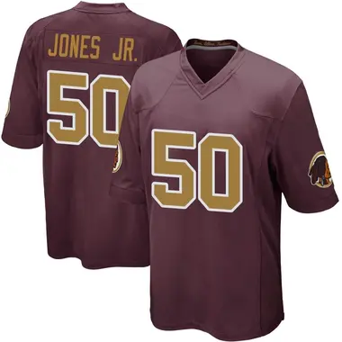 Youth Andre Jones Jr. Washington Commanders Burgundy Alternate Jersey - Game