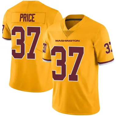 Youth Bobby Price Washington Commanders Color Rush Jersey - Limited Gold