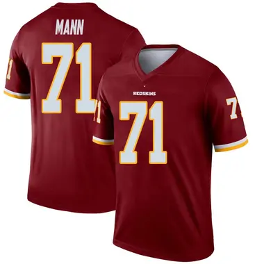 Youth Charles Mann Washington Commanders Inverted Burgundy Jersey - Legend