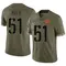 Youth David Mayo Washington Commanders 2022 Salute To Service Jersey - Limited Olive