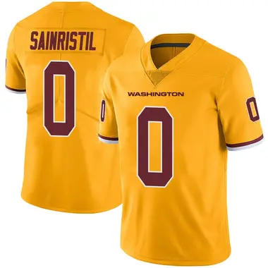 Youth Mike Sainristil Washington Commanders Color Rush Jersey - Limited Gold