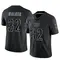 Youth Mykal Walker Washington Commanders Reflective Jersey - Limited Black