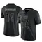 Youth Olamide Zaccheaus Washington Commanders Reflective Jersey - Limited Black