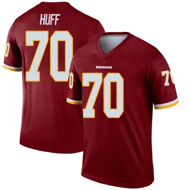 Youth Sam Huff Washington Commanders Inverted Burgundy Jersey - Legend