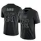 Youth Vernon Davis Washington Commanders Reflective Jersey - Limited Black